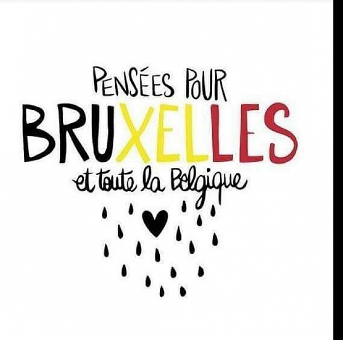 Anlässlich der Terroranschläge in Brüssel fehlen mir heute die Worte...